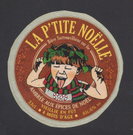 Etiquette De Bière Ambrée Aux Epices De Noël  -  La P'tite Noëlle -   Brasserie La P'tite Soeur à Sartrouville  (78) - Birra