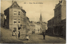 Dison Rue De La Station Circulée En 1932 - Dison