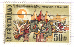 T+ Thailand 1970 Mi 563 Produktivitätsjahr - Thaïlande
