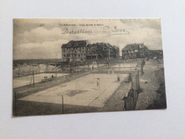Carte Postale Ancienne (1921) Duinbergen Hotel Smet Et Tennis - Knokke