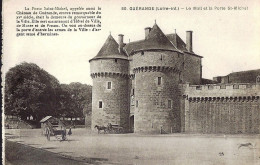 *CPA - 44 - GUERANDE - La Porte St Michel - Chateau De Guérande - Guérande