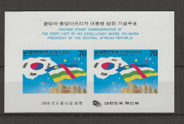 1986 MNH South Korea Mi Block 519 Postfris** - Corea Del Sur