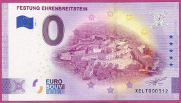 0-Euro XELT 2021-1 FESTUNG EHRENBREITSTEIN Set NORMAL+ANNIVERSARY - Pruebas Privadas