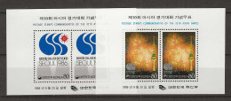 1986 MNH South Korea Mi Block 520-21 Postfris** - Corea Del Sur