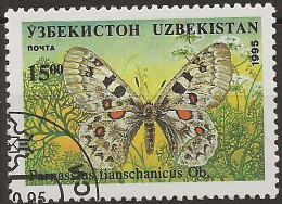 Ouzbekistan N°61P (ref.2) - Papillons