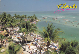 ETATS UNIS. FL..MIAMI (ENVOYE DE ). " THE FAMOUS HOLIDAY ISLE RESORT IN THE FLORIDA KEYS ". ANNEE 1997 + TEXTE + TIMBRE - Autres & Non Classés