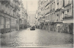 PARIS Crue De Janvier 1910. Place Maubert - Paris Flood, 1910