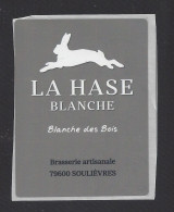 Etiquette De Bière Blanche  -  Des Bois -  Brasserie La Hase  à  Airvault   (79) - Birra