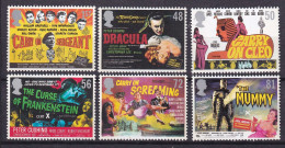 194 GRANDE BRETAGNE 2008 - Y&T 3030/35 - Cinema Carry On Dracula Mummy - Neuf ** (MNH) Sans Charniere - Unused Stamps