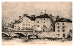 Le Vieil Epinal - Pont De Pierre (dessin) - Epinal