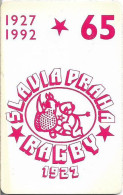 Czechoslovakia - CSFR - Rugby, Slavia Praha 1927 - 1992, SC5, Cn.39902, 65U, 30.500ex, Used - Tschechoslowakei