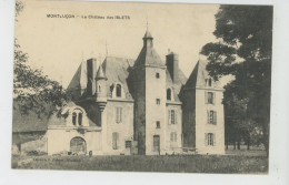 MONTLUÇON - Le Château Des ISLETS - Montlucon
