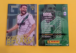 Domenico Berardi Calciatori 2023/24  Card N 9 Panini Goal Machines - Italienische Ausgabe