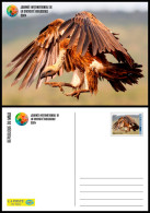 MALI 2024 STATIONERY CARD - EAGLE EAGLES VULTURE VULTURES BIRDS OISEAUX AIGLE AIGLES - INTERNATIONAL DAY BIODIVERSITY - Arends & Roofvogels