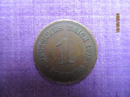 Germany: 1 Pfennig 1875 Biden - 1 Pfennig
