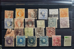 05 - 24 - Gino - Espagne Lot De Vieux Timbres - Spain Old Stamps - Oblitérés