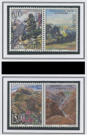 Yougoslavie - Jugoslawien - Yugoslavia 1999 Y&T N°2766+V à 2767+V - Michel N°2910+ZF à 2911+ZF *** - EUROPA - Unused Stamps