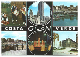 COSTA VERDE.-  GIJON.- ( ASTURIAS - ESPAÑA ) - Asturias (Oviedo)