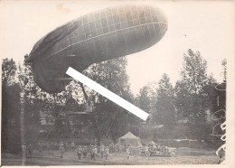 DANS L'AISNE - Photo Originale De L' Élévation D'un Ballon D' Observation - Krieg, Militär