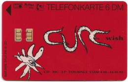Germany - The Cure - Wish - O 0152 - 07.1992, 6DM, 5.000ex, Mint - O-Series: Kundenserie Vom Sammlerservice Ausgeschlossen