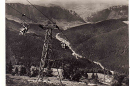 Slovakia, Mala Fatra, Vrátna, Výtah Na Chleb, Cableway, Used 1954 - Slowakije