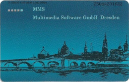 Germany - MMS Multimedia Software GmbH Dresden - O 1375 - 08.1995, 3DM, 5.000ex, Used - O-Series : Series Clientes Excluidos Servicio De Colección