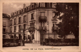 N°2969 W -cpa Contrexeville -hôtel De Da Paix- - Contrexeville