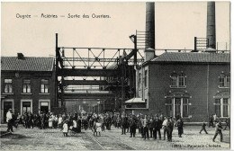 Ougrée Aciéries Sortie Des Ouvriers  Circulée En 1909 - Altri & Non Classificati