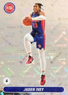 180 Jaden Ivey - Detroit Pistons - Panini NBA Basketball 2023-2024 Sticker Vignette - Otros & Sin Clasificación