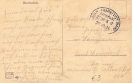 Bahnpost (Ambulant; R.P.O./T.P.O.) Cöln-Frankfurt (Main) (ZA2619) - Lettres & Documents