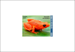 MALI 2024 DELUXE PROOF - FROG FROGS GRENOUILLES GRENOUILLE AMPHIBIANS AMPHIBIENS - INTERNATIONAL DAY BIODIVERSITY - Grenouilles