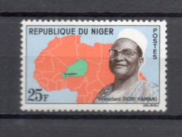 NIGER   N° 118    NEUF SANS CHARNIERE  COTE 0.80€   PRESIDENT CARTE  VOIR DESCRIPTION - Niger (1960-...)