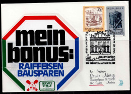 Brief Mit Stempel  Waidhofen An Der Thaya Briefmarkenwerbeschau  Vom 11.9.1992 - Covers & Documents