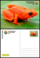 MALI 2024 STATIONERY CARD - FROG FROGS GRENOUILLES GRENOUILLE AMPHIBIANS AMPHIBIENS - INTERNATIONAL DAY BIODIVERSITY - Frogs