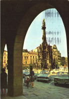 OLOMOUC, STATUE, ARCHITECTURE, CARS, CHILD, CZECH REPUBLIC, POSTCARD - Tschechische Republik