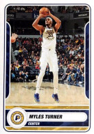 196 Myles Turner - Indiana Pacers - Panini NBA Basketball 2023-2024 Sticker Vignette - Altri & Non Classificati