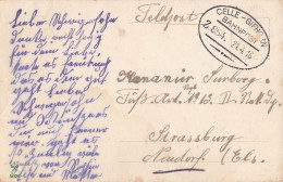 Bahnpost (Ambulant; R.P.O./T.P.O.) Celle-Gifhorn (ZA2622) - Lettres & Documents