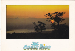COSTA RICA . SAN JOSE ( ENVOYE DE ).  " THE GULF OF NICOYA ". ANNEE 1991 + TEXTE + TIMBRE - Costa Rica