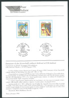 Italia 1996; Bollettino Ufficiale Delle Poste Italiane: "Cibi Italiani" - 1991-00: Mint/hinged