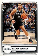 468 Keldon Johnson - San Antonio Spurs - Panini NBA Basketball 2023-2024 Sticker Vignette - Other & Unclassified