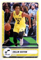 482 Collin Sexton - Utah Jazz - Panini NBA Basketball 2023-2024 Sticker Vignette - Otros & Sin Clasificación