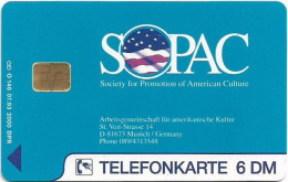 Germany - Sopac - Monument Valley, Arizona, USA - O 0146 - 07.1993, 6DM, 2.000ex, Mint - O-Serie : Serie Clienti Esclusi Dal Servizio Delle Collezioni