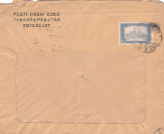 POSTAL HISTORY ,JSTAMPS ON ENTERPRISE HEADER COVER, 1921, HUNGARY - Covers & Documents