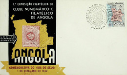1962 Angola Dia Do Selo / Stamp Day - Día Del Sello