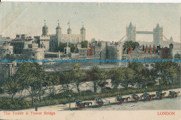 R004119 The Tower And Tower Bridge. London. J. B. And Co. 1904 - Autres & Non Classés