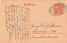 Bahnpost (Ambulant; R.P.O./T.P.O.) Nieder Salzbrunn-Halbstadt (ZA2628) - Lettres & Documents