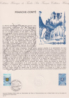 1977 FRANCE Document De La Poste Franche Comté N° 1916 - Documentos Del Correo
