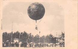 ANNONAY (Ardèche) - Départ Du Ballon - Dirigeable Montgolfière - Voyagé 1906 (2 Scans) - Annonay