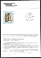Italia 1996; Bollettino Ufficiale Delle Poste Italiane: "Patrimonio Artistico: Giambattista Tiepolo" - 1991-00: Mint/hinged