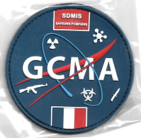 Ecusson PVC SAPEURS POMPIERS SDMIS 69 GCMA - Bomberos